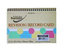 RECORD CARD 5X3 SPIRAL ASST (RC-8737)
