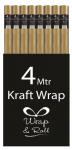 WRAP 4M PLAIN KRAFT CDU X49 (26289-GW)