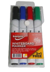 WHITEBOARD MARKERS 4PK LARGE (WB-2418)